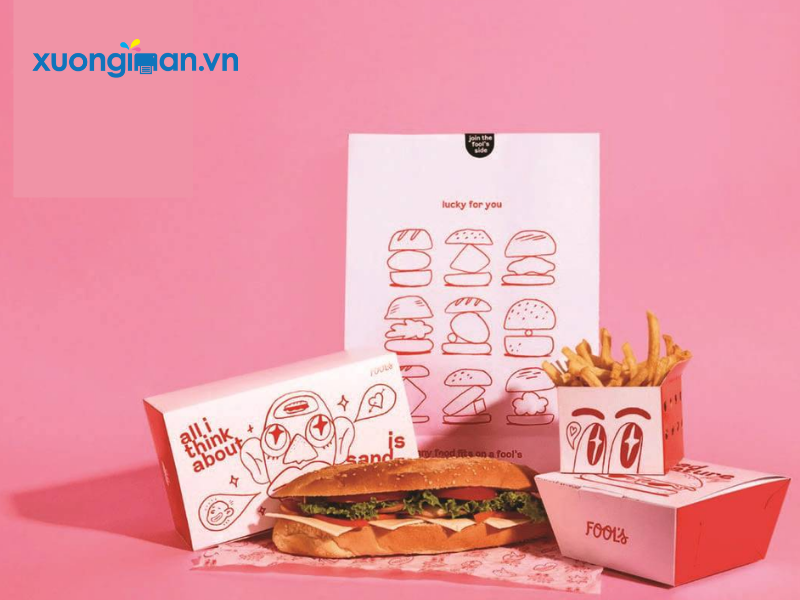 Những lưu ý khi đặt in hộp giấy đựng thực phẩm cần biết