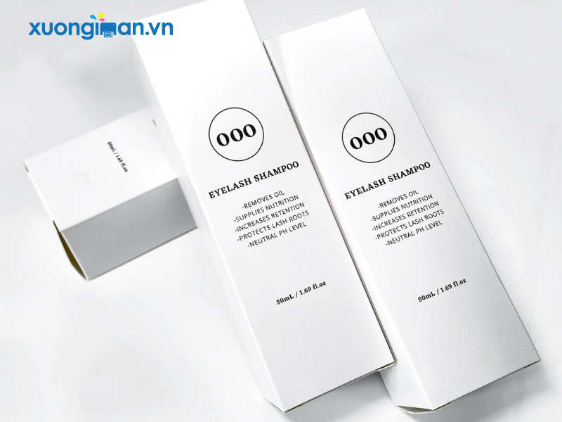Nội dung cơ bản cần có khi in hộp giấy mỹ phẩm giá rẻ