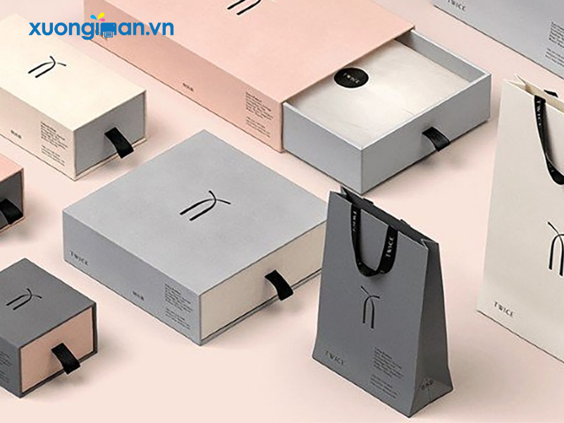 Dịch vụ in hộp giấy theo chất liệu giấy