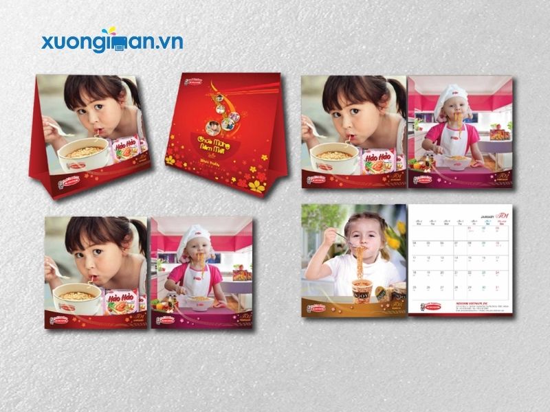 In lịch tết giá rẻ Hà Nội nhanh chóng, theo yêu cầu