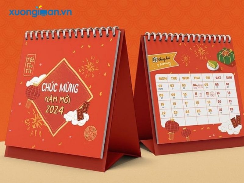 In lịch tết giá rẻ Hà Nội nhanh chóng, theo yêu cầu