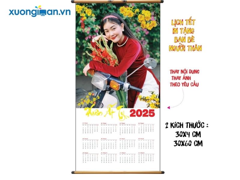 In lịch tết giá rẻ Hà Nội nhanh chóng, theo yêu cầu