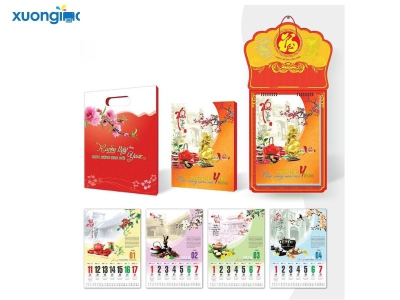 Lý do doanh nghiệp nên đặt in lịch tết giá rẻ Hà Nội ngay hôm nay