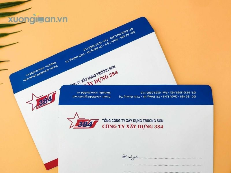 Lý do các công ty, doanh nghiệp nên in phong bì đẹp, ấn tượng