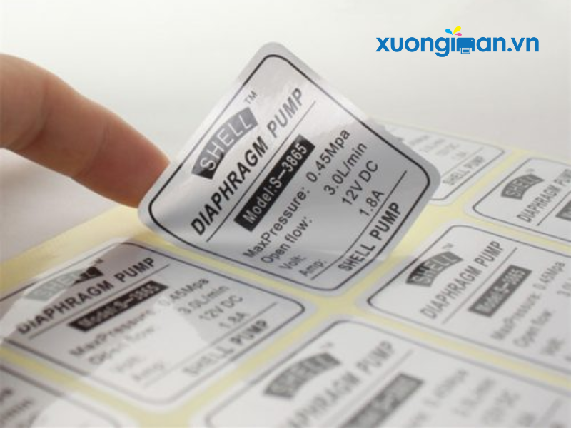 Lưu ý khi chọn tem mác tại Xưởng In Ấn