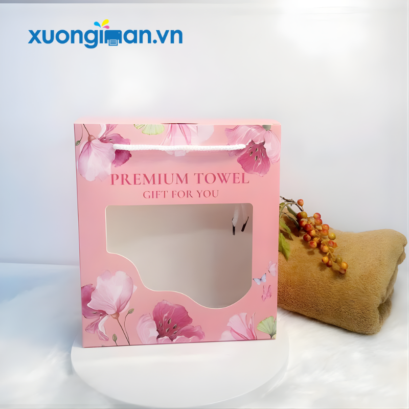 in hộp khăn mặt