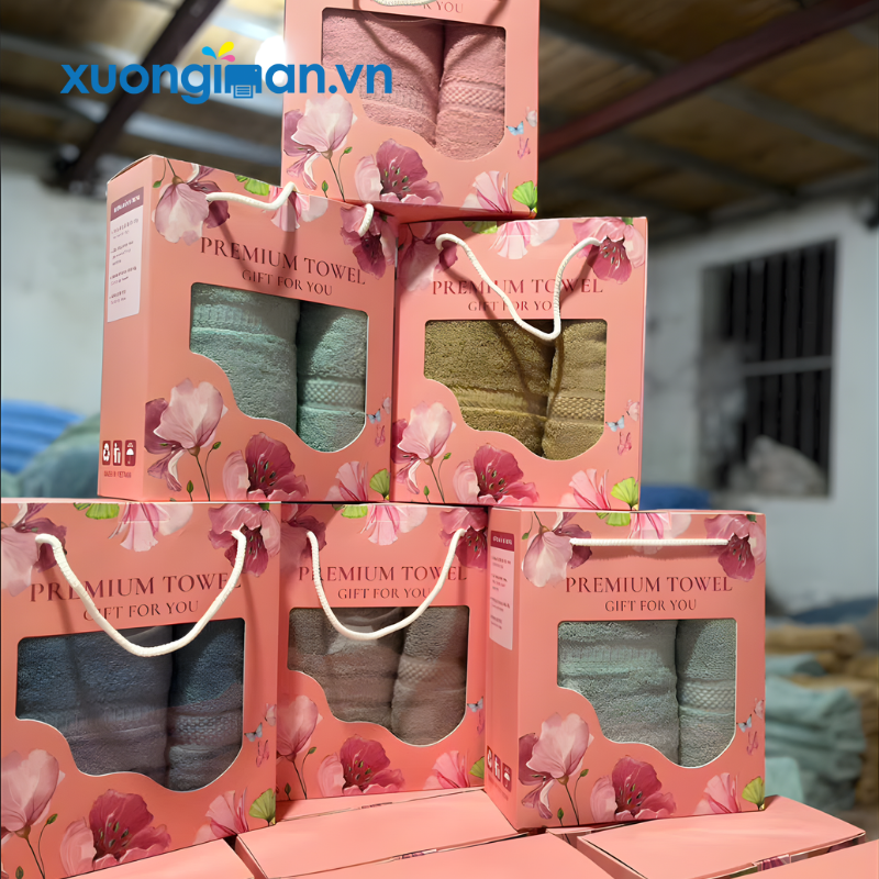 in hộp khăn mặt