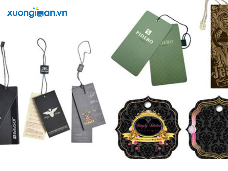 Xưởng in nhãn mác quần áo tại Hưng Yên giá rẻ theo yêu cầu