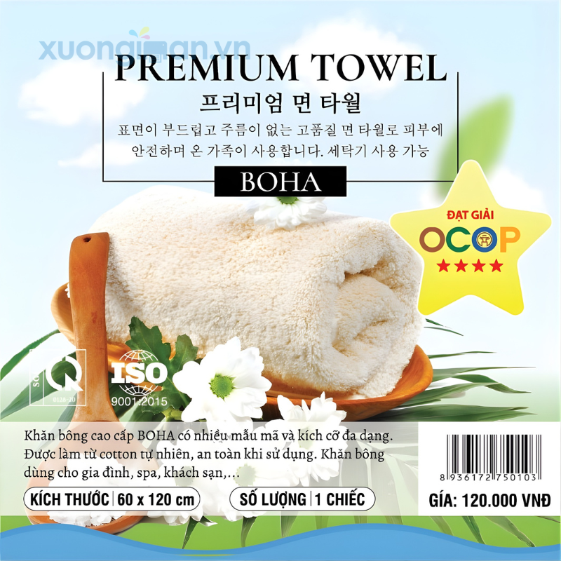 Địa chỉ in tem mác khăn mặt tại Thái Bình theo yêu cầu khách hàng