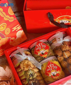 in tem nhãn dán quà tết