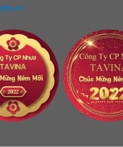 in tem nhãn dán quà tết