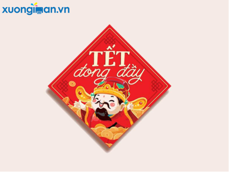 in tem nhãn dán quà tết