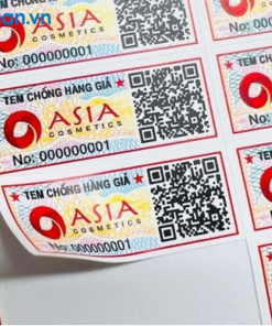 in tem nhãn dạng vỡ