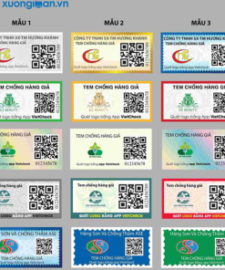 in tem nhãn dạng vỡ