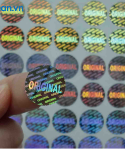 in tem nhãn dạng vỡ