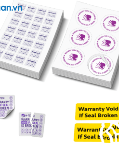 in tem nhãn dạng vỡ