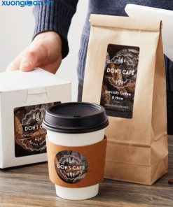 in tem nhãn cà phê