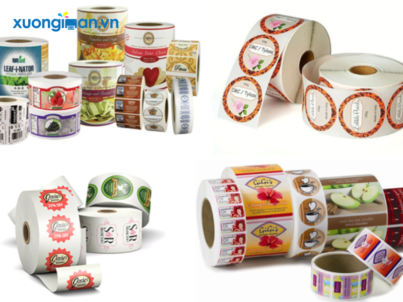 Xưởng in tem nhãn giấy mỹ thuật chuyên nghiệp giá rẻ tại Hà Nội
