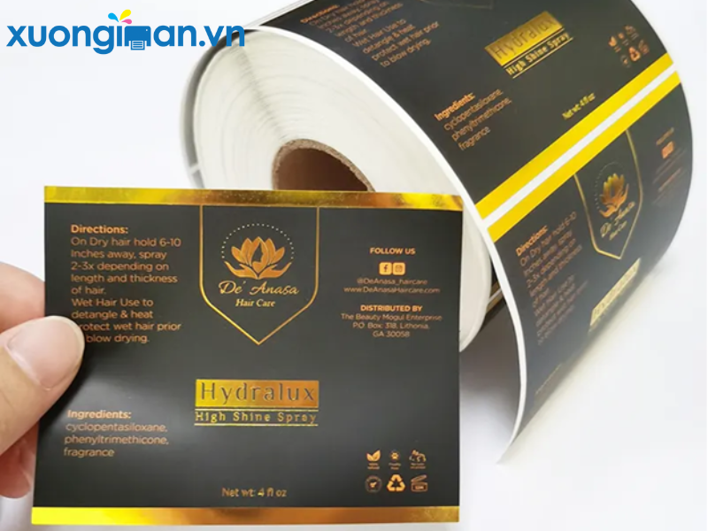 in tem nhãn lấy ngay tại Hưng Yên