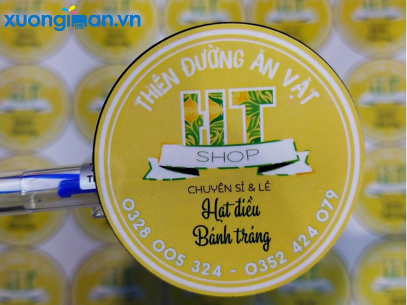 in tem nhãn lấy ngay tại Hưng Yên