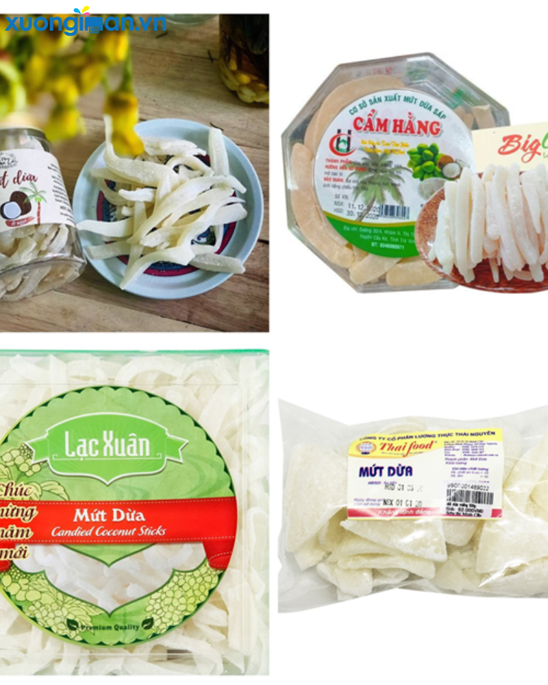 in tem nhãn mứt dừa