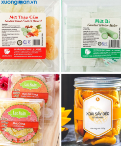 in tem nhãn mứt dừa