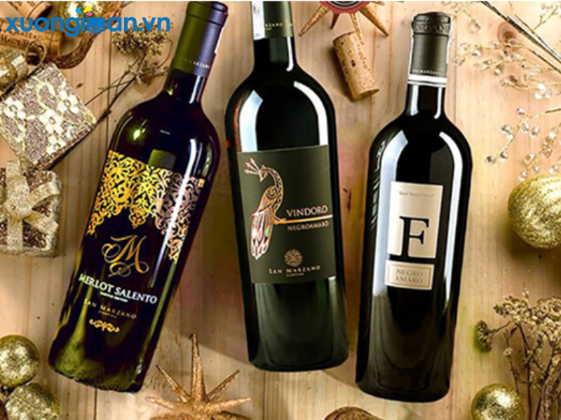 in tem nhãn rượu