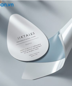 mẫu tem giọt nước