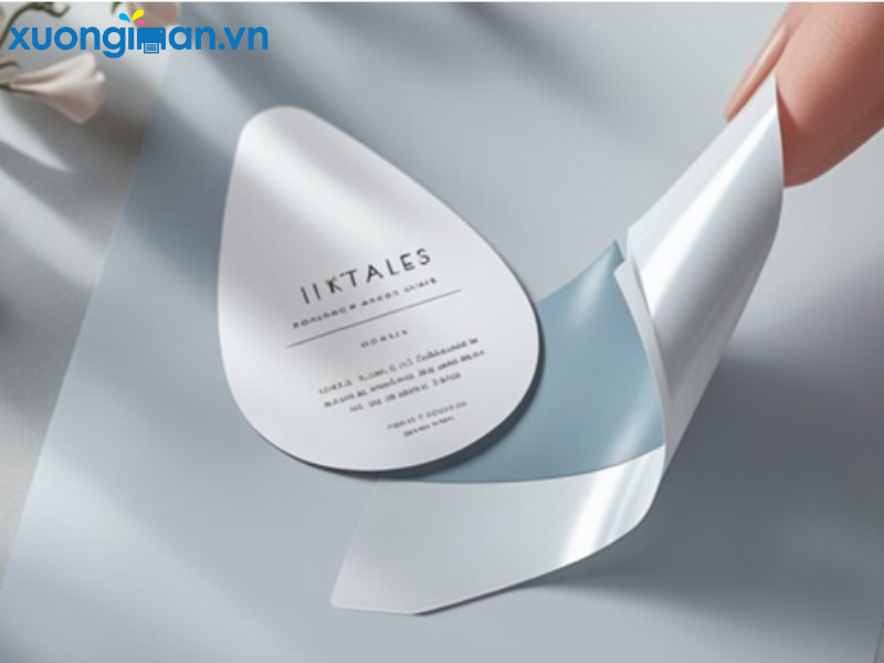 mẫu tem giọt nước