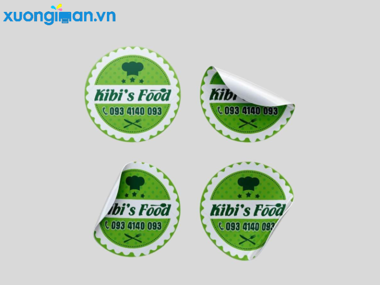 in tem nhãn ăn vặt