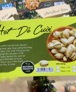 in tem nhãn ăn vặt