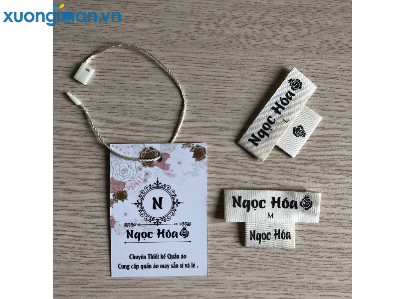 in tag mác quần áo giá rẻ