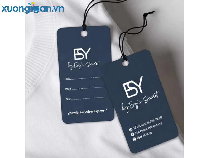 in tag mác quần áo giá rẻ