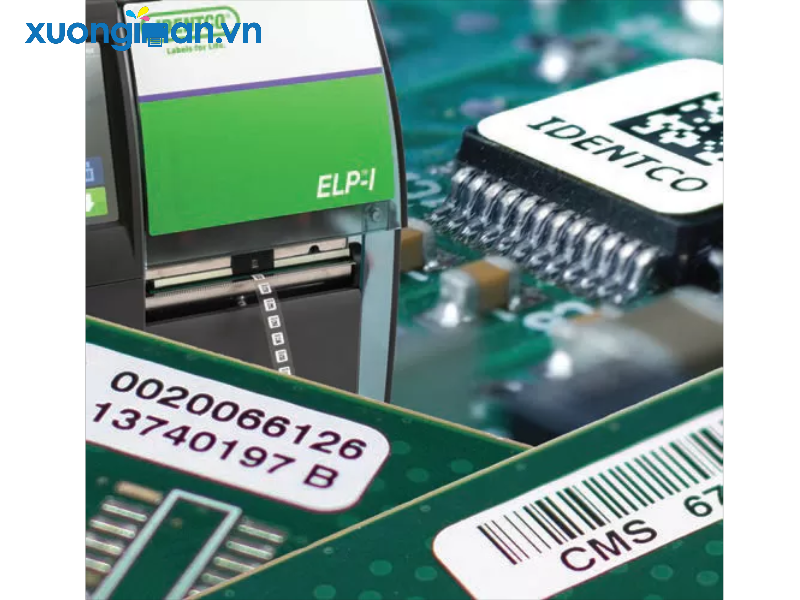 in tem nhãn linh kiện điện tử