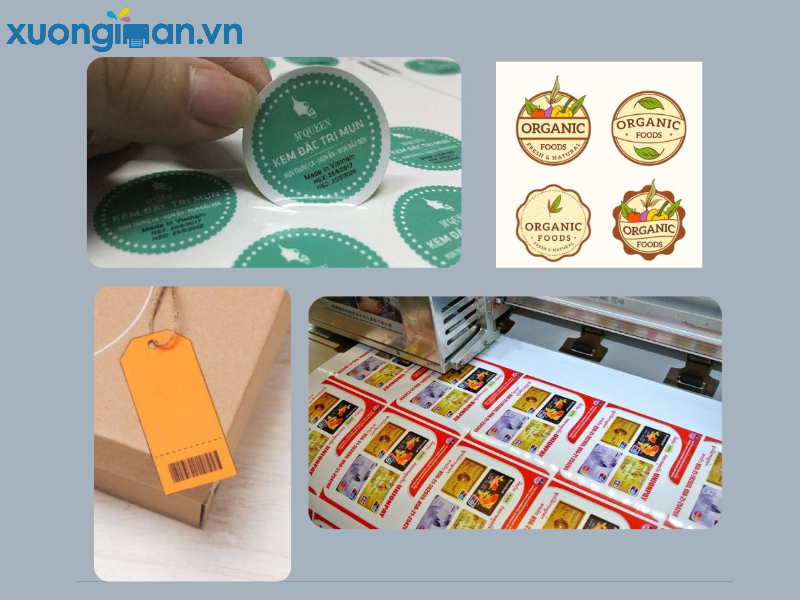 In tem nhãn số lượng ít tại Hà Nội