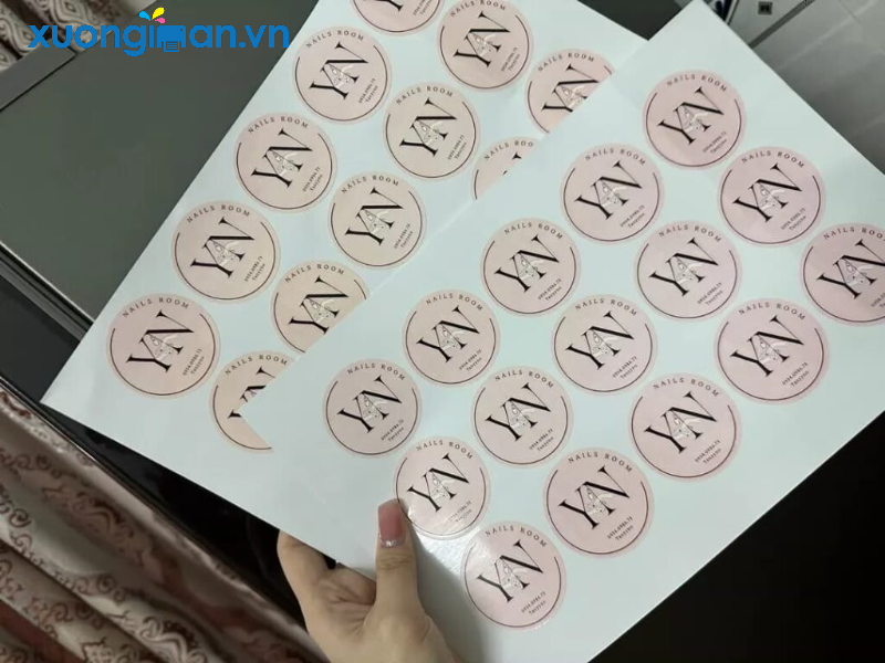 in tem nhãn số lượng lớn theo yêu cầu