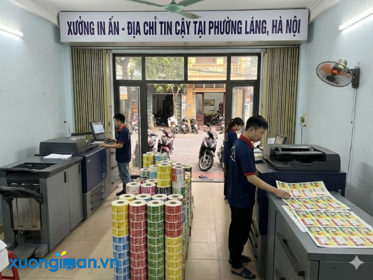 nhận in tem nhãn mác tại Phường Láng