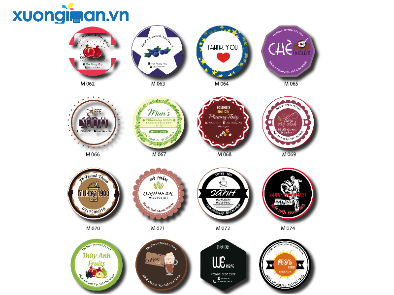 phân biệt các loại tem nhãn