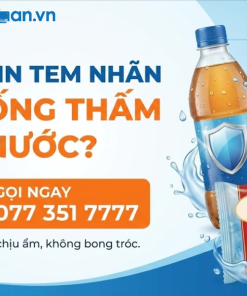 tem nhãn chống thấm nước